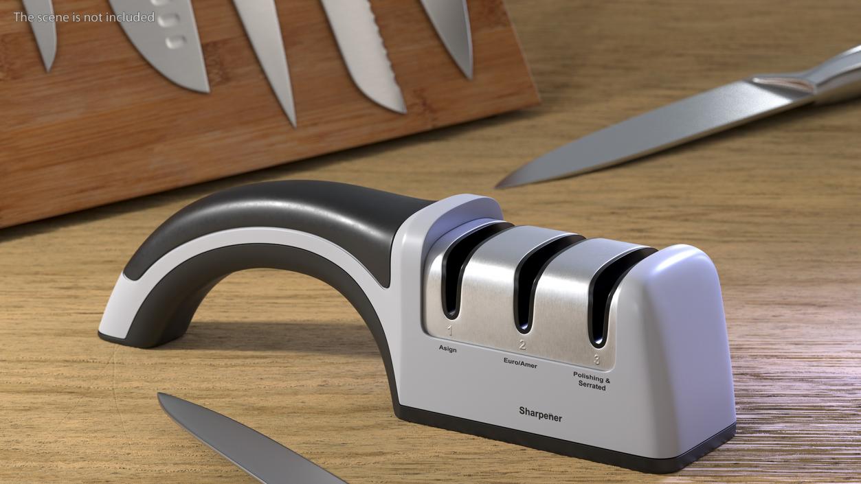 Manual Knife Sharpener 3D