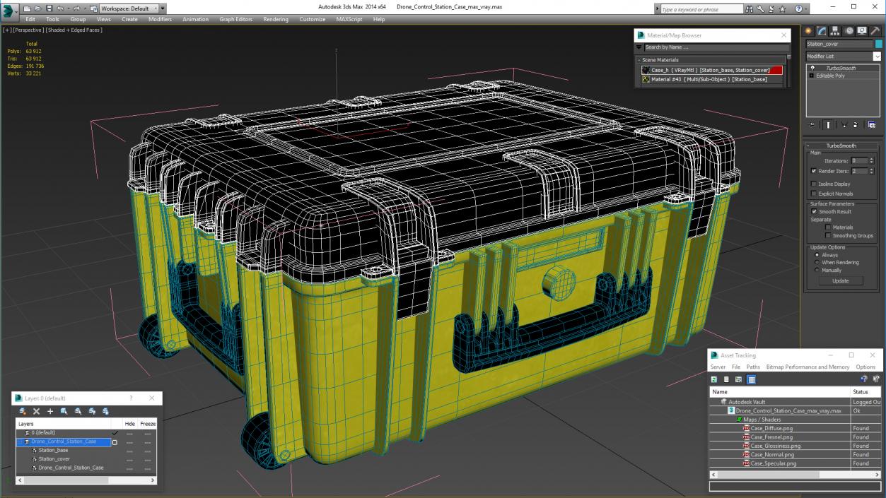 3D Drone Control Station Case