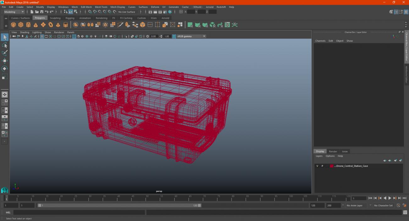 3D Drone Control Station Case