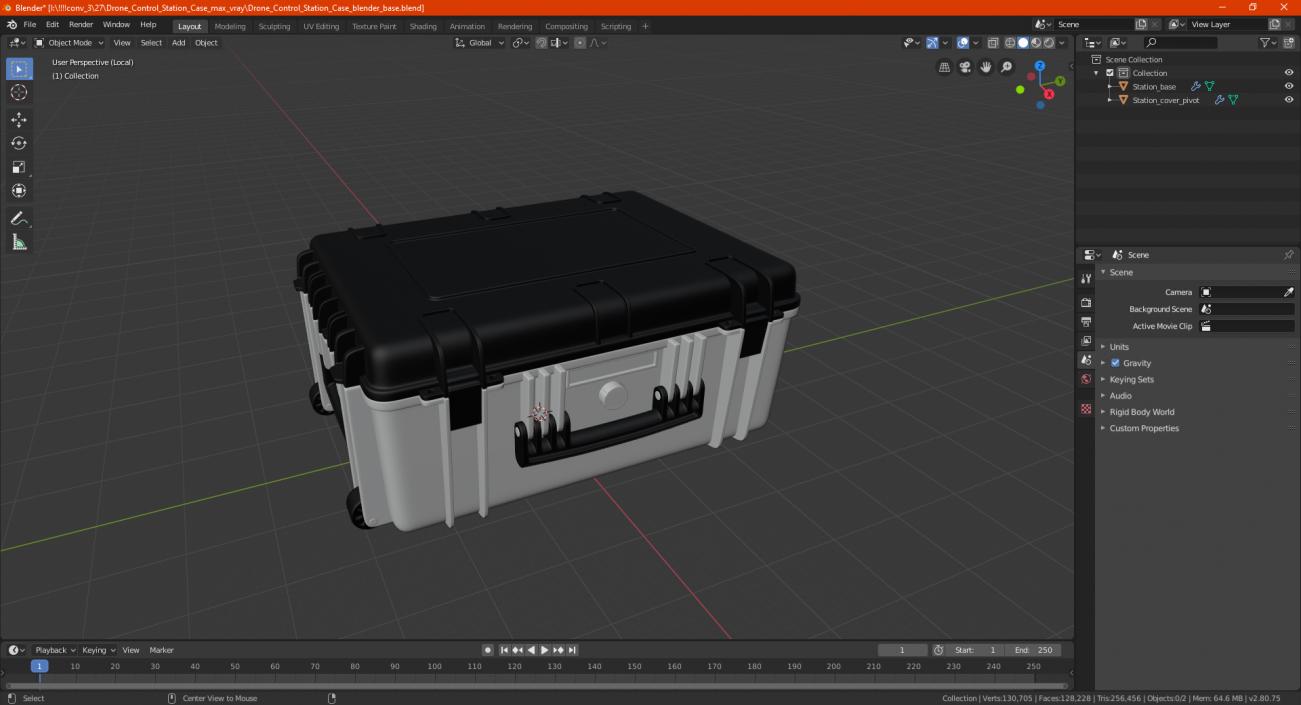 3D Drone Control Station Case