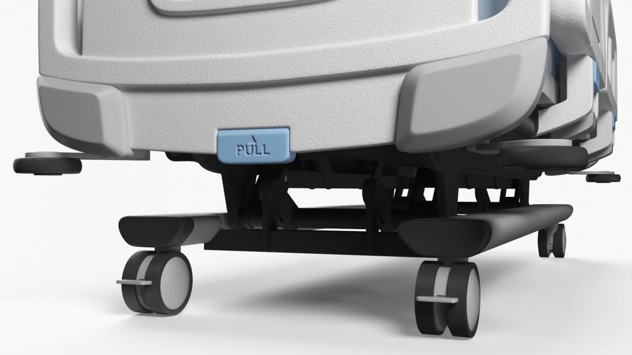 3D model Smart Hospital Bed 2