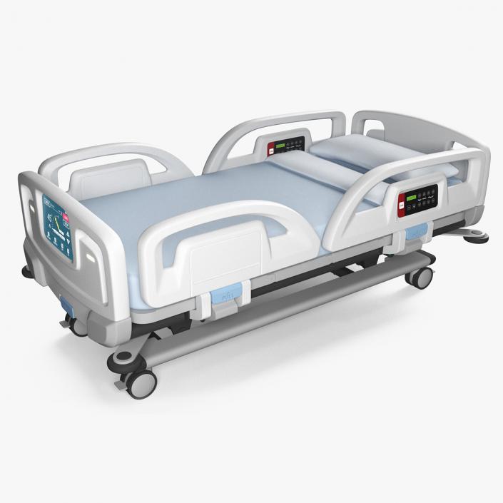 3D model Smart Hospital Bed 2