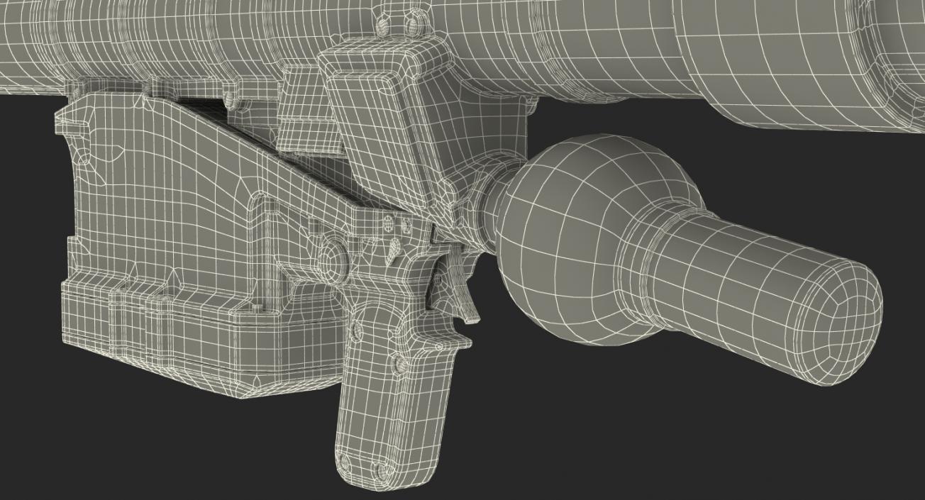 SA-18 Grouse Launch Tube 3D model