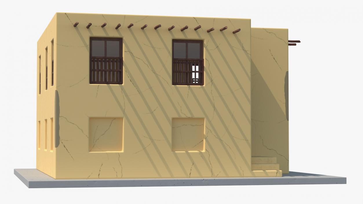 3D model Cartoon Traditional Middle Eastern House