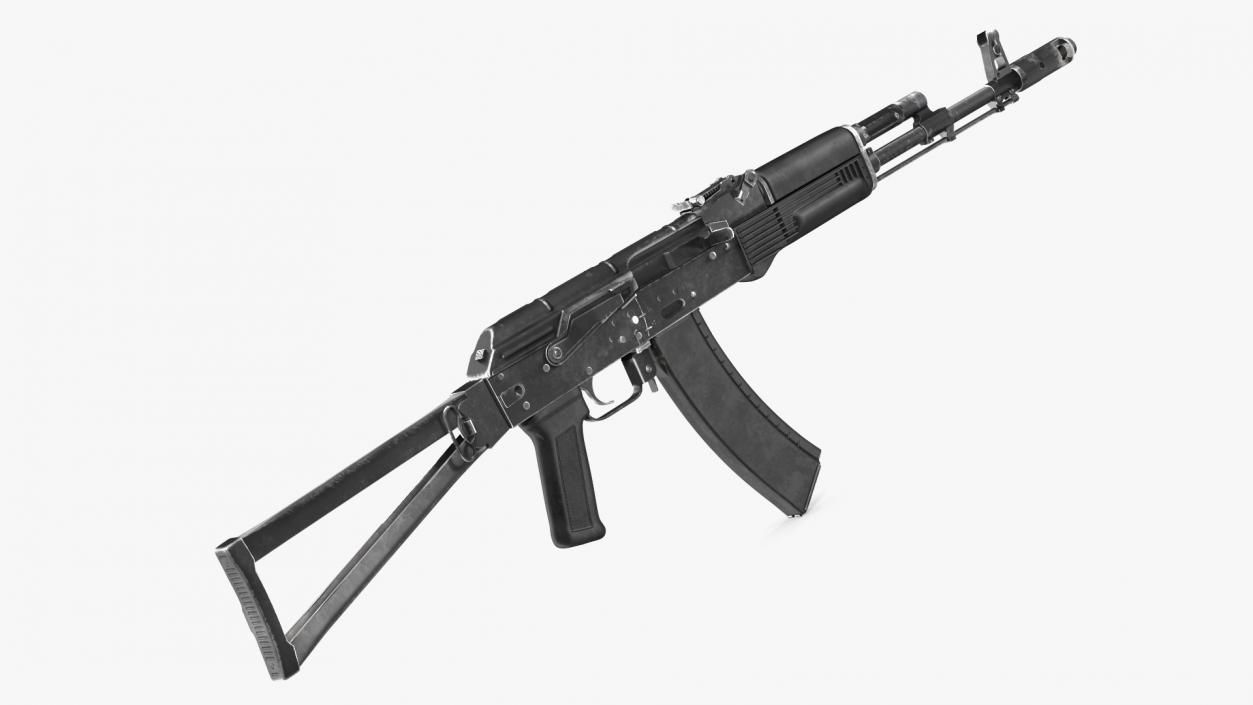 Iconic Assault Rifle AKS 74 3D