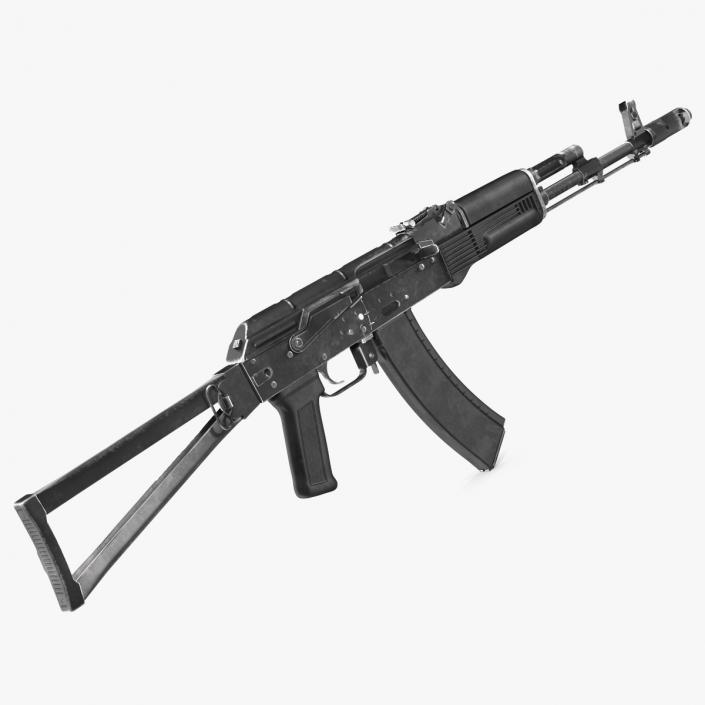 Iconic Assault Rifle AKS 74 3D