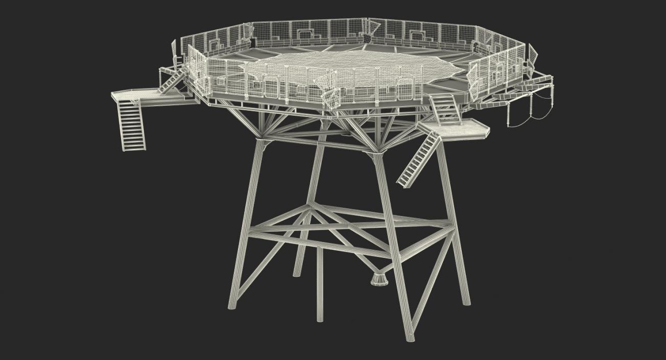 Helipad 3D model