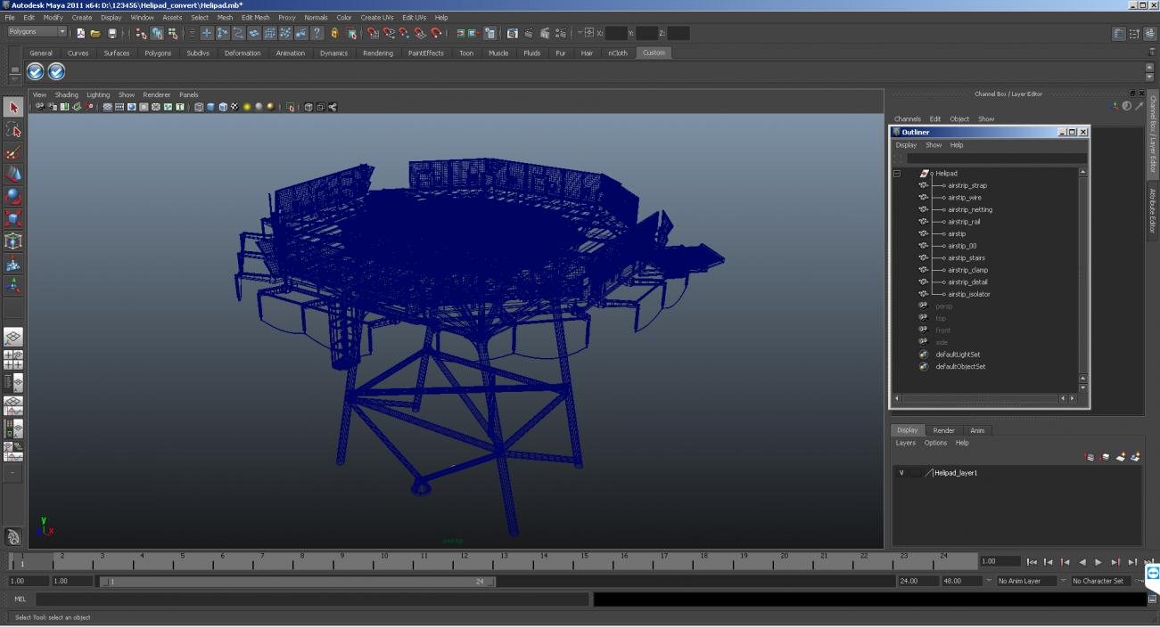 Helipad 3D model