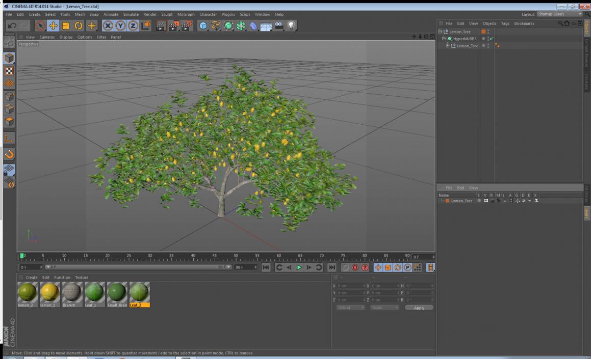 3D model Lemon Tree