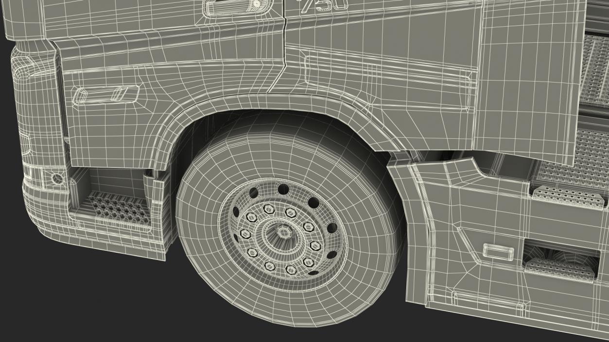 Volvo FH16 750 Globetrotter Truck Exterior Only 3D