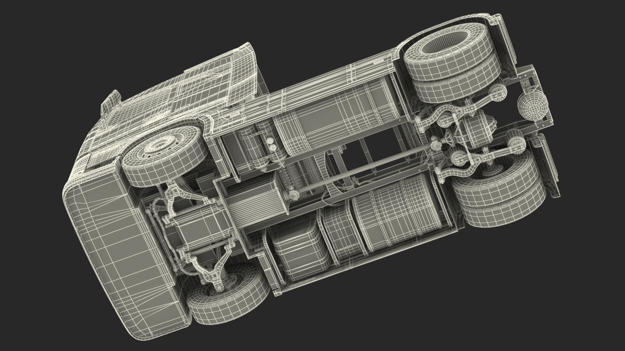 Volvo FH16 750 Globetrotter Truck Exterior Only 3D