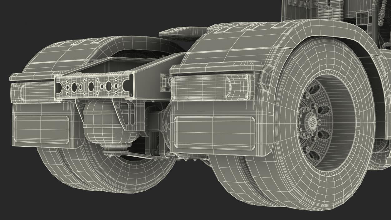 Volvo FH16 750 Globetrotter Truck Exterior Only 3D