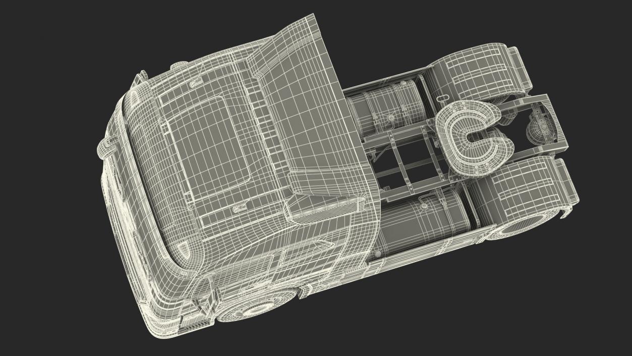 Volvo FH16 750 Globetrotter Truck Exterior Only 3D