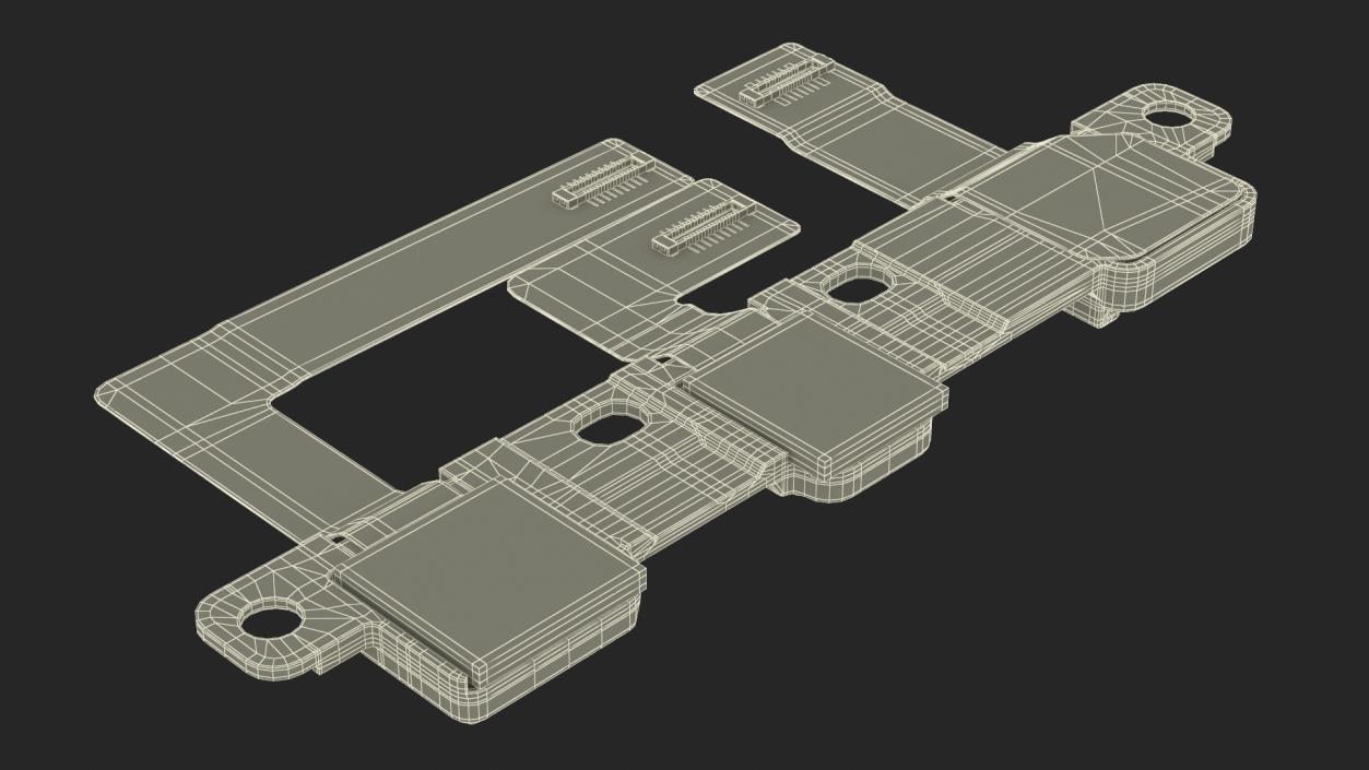 3D 12 9 iPad Pro Front Camera Module model