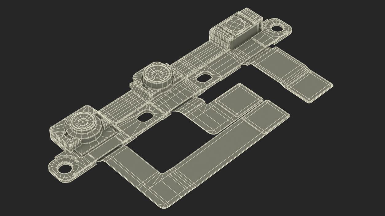 3D 12 9 iPad Pro Front Camera Module model