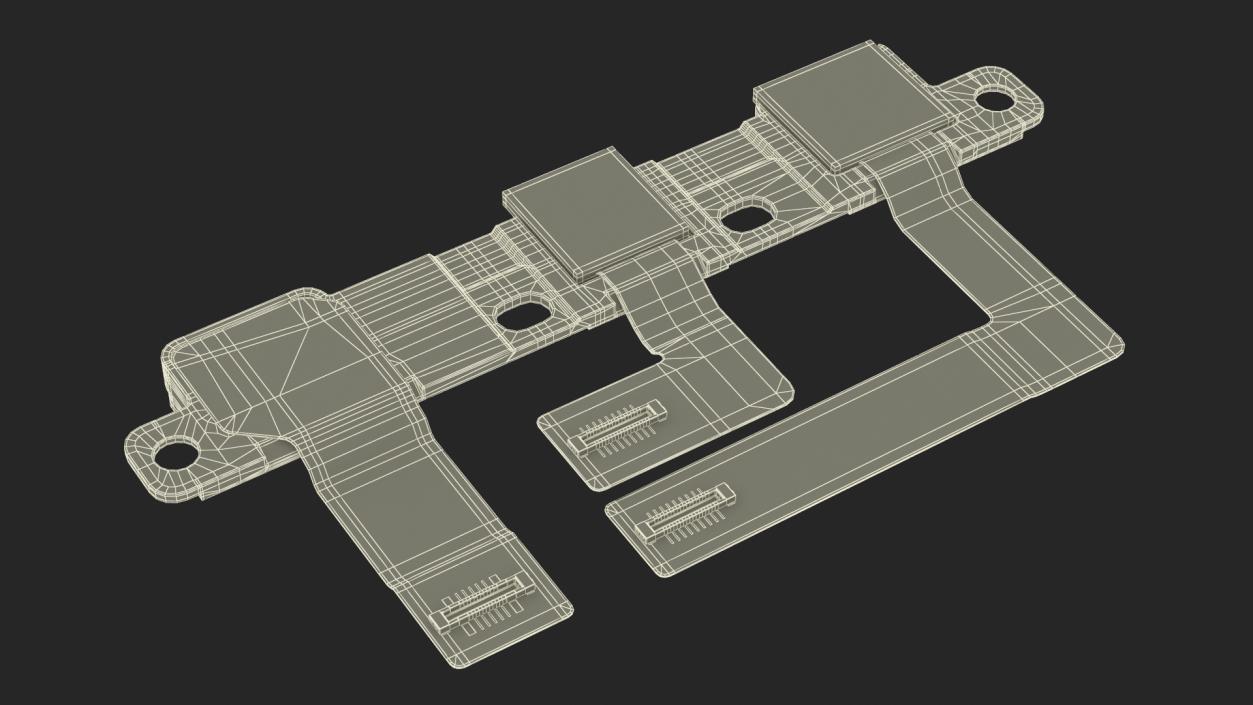 3D 12 9 iPad Pro Front Camera Module model