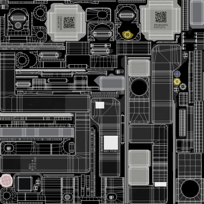 3D 12 9 iPad Pro Front Camera Module model