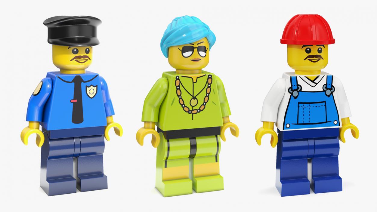 LEGO Minifigures Collection 2 3D model