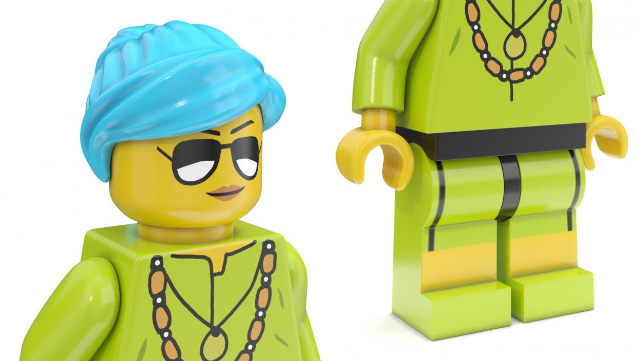 LEGO Minifigures Collection 2 3D model