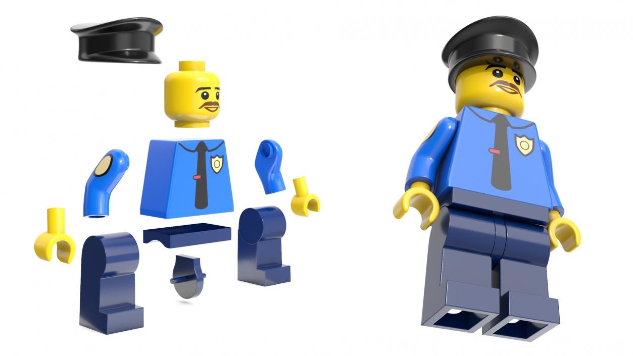 LEGO Minifigures Collection 2 3D model