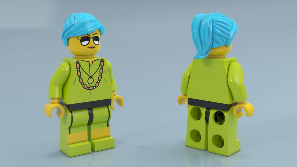 LEGO Minifigures Collection 2 3D model