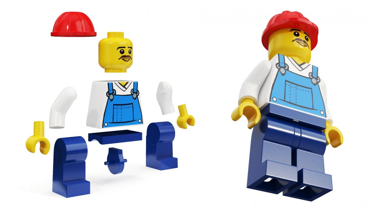 LEGO Minifigures Collection 2 3D model