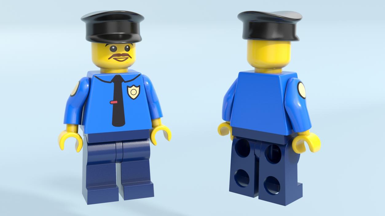 LEGO Minifigures Collection 2 3D model