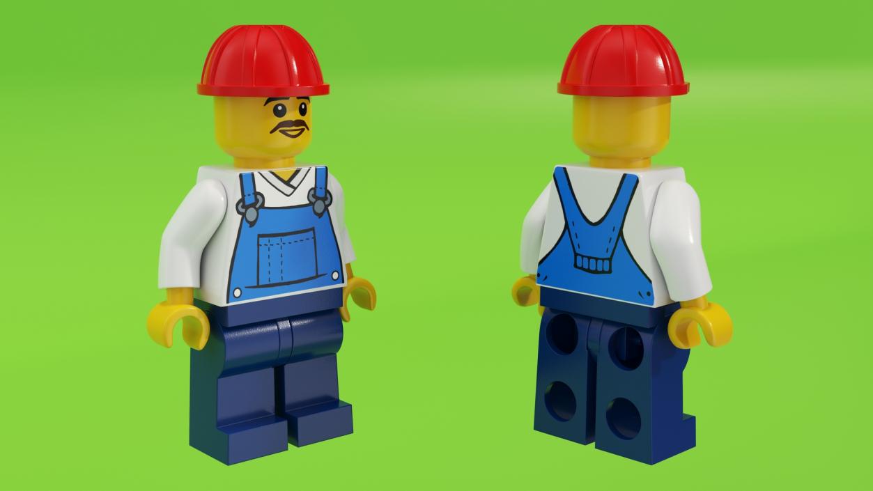 LEGO Minifigures Collection 2 3D model