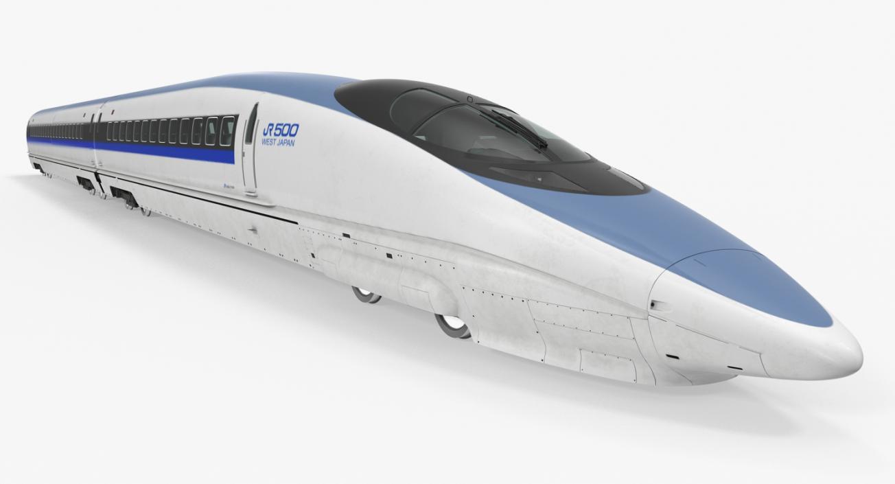 Shinkansen Speed Trains Collection 3D model