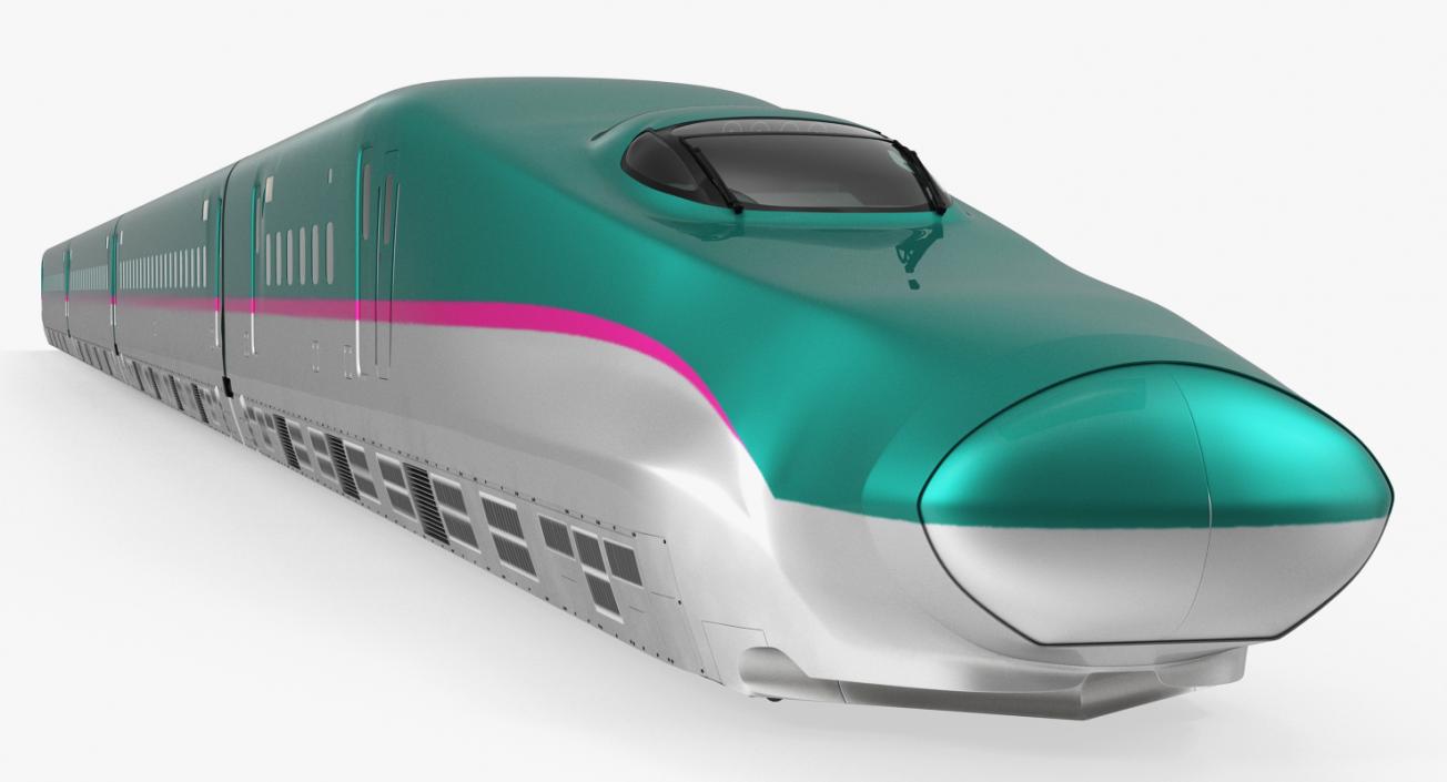 Shinkansen Speed Trains Collection 3D model