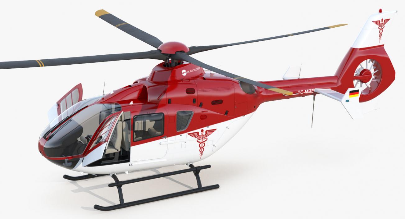 3D Air Ambulance Helicopters 3D Models Collection 2 model