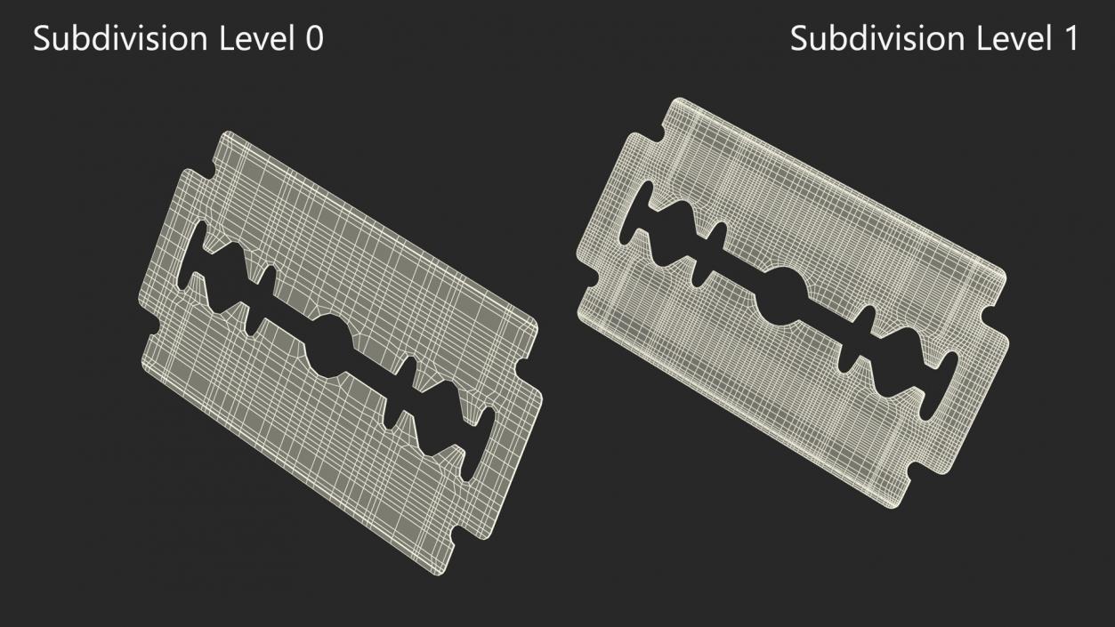 3D Razor Blade