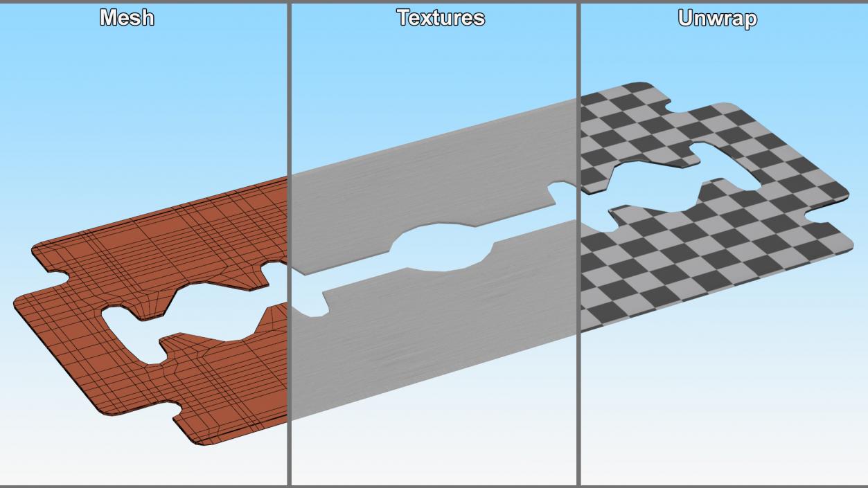 3D Razor Blade