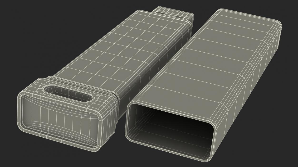 Encrypted Flash Drive with Keyboard Pin Authentication 3D model