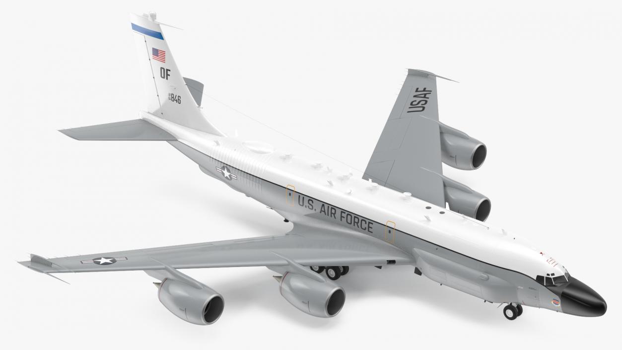 3D Boeing RC-135W Rivet Joint