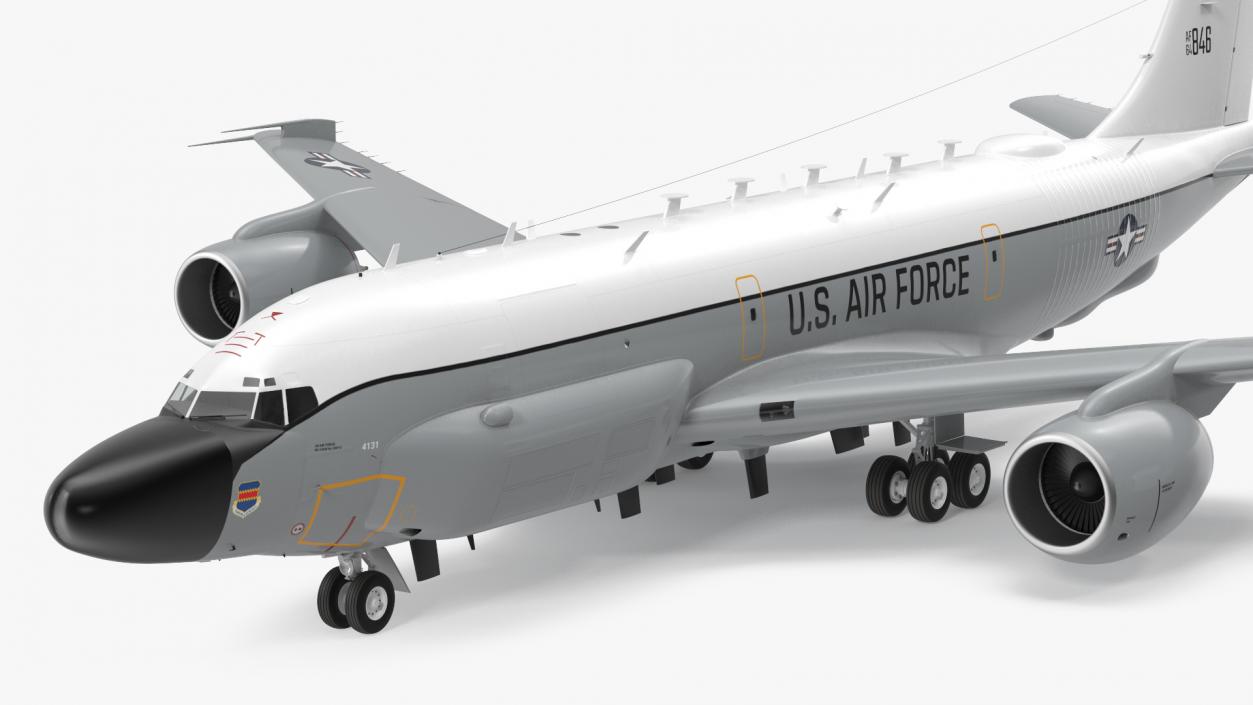 3D Boeing RC-135W Rivet Joint