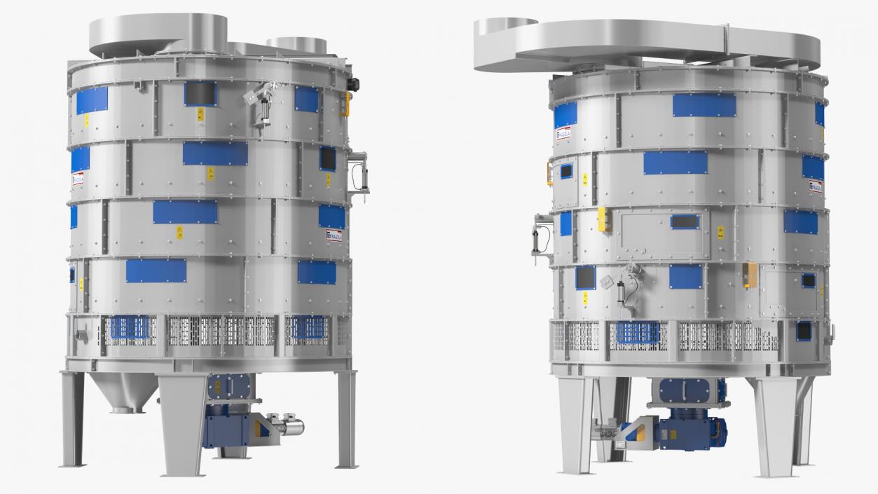 Agricultural Rotary Cooler RRF25-4 3D model