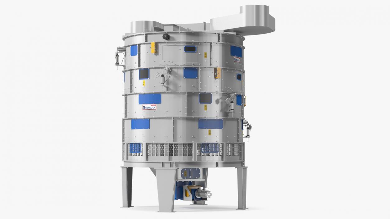 Agricultural Rotary Cooler RRF25-4 3D model