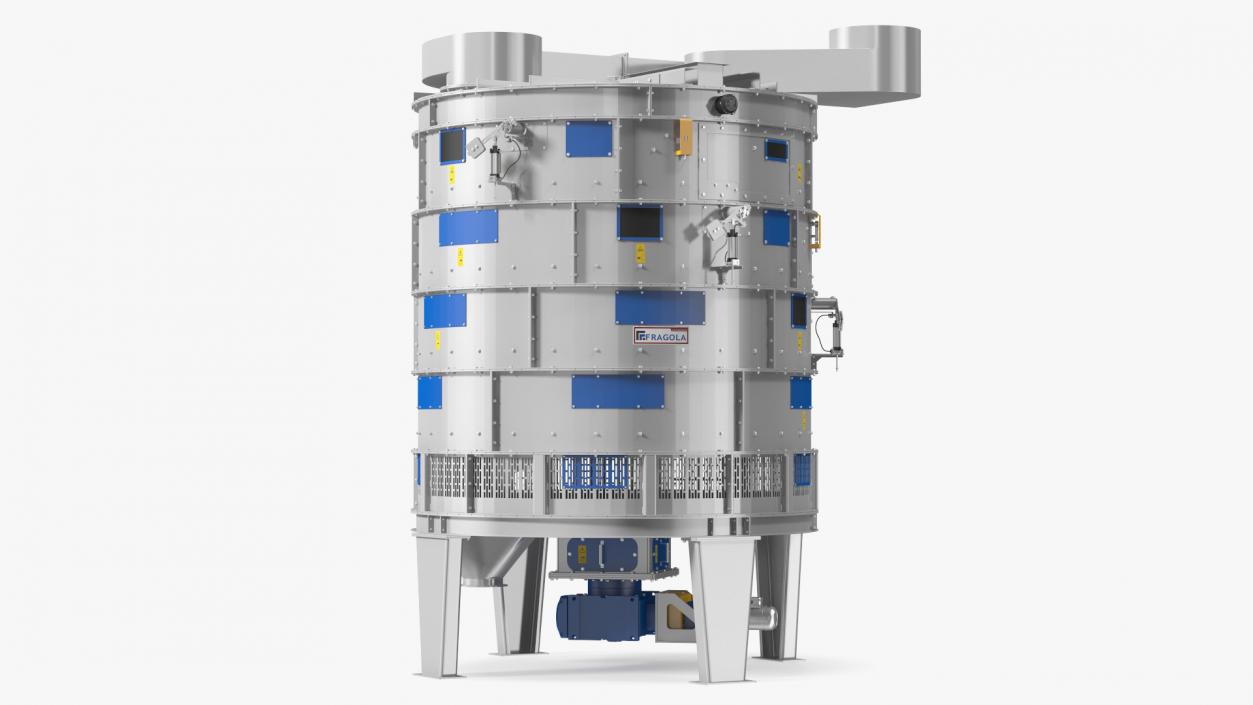 Agricultural Rotary Cooler RRF25-4 3D model