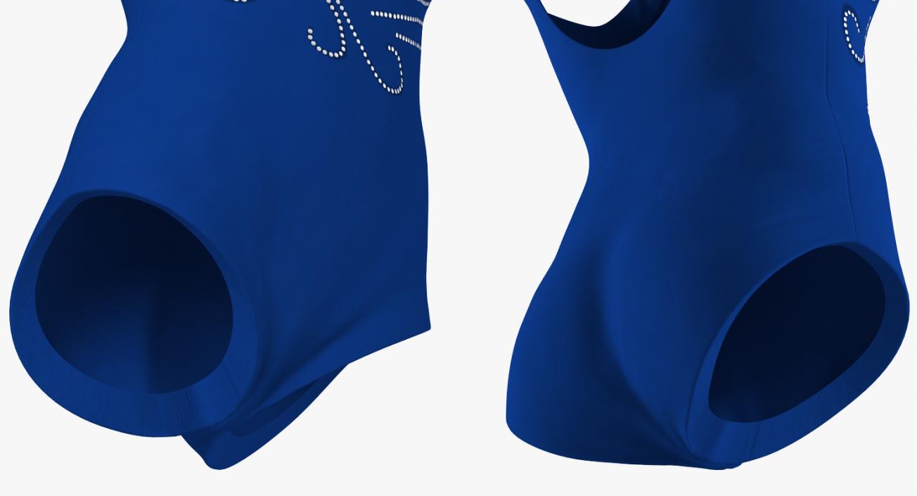 Female Figure Skater Suit 2 3D