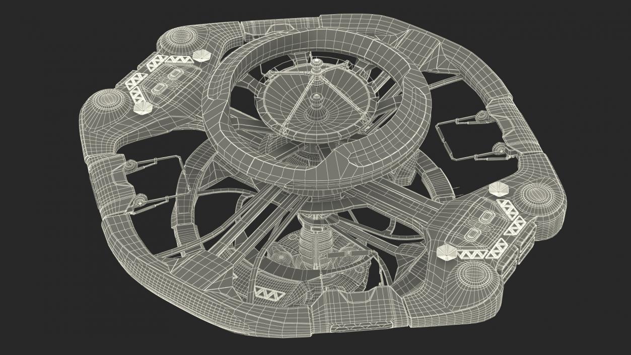 3D Concept of Space Station 2