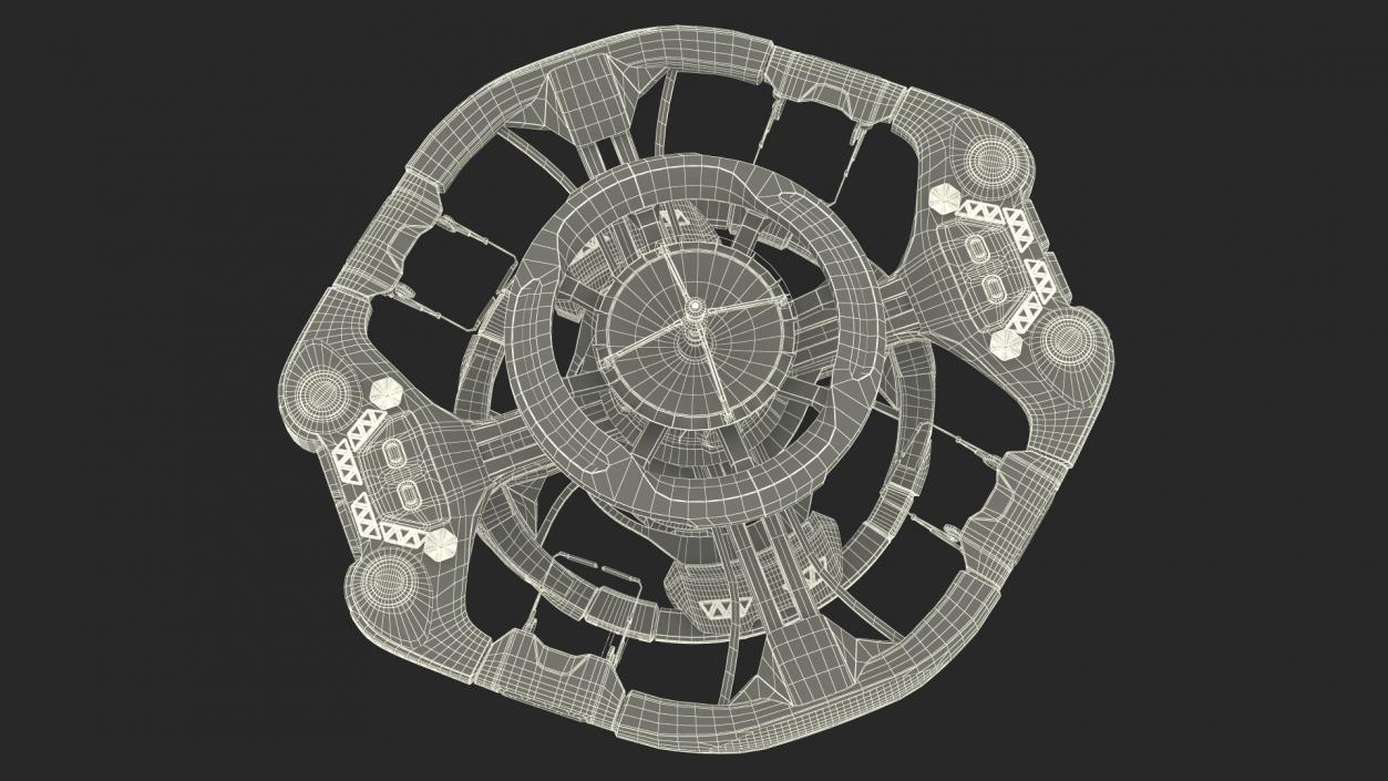 3D Concept of Space Station 2