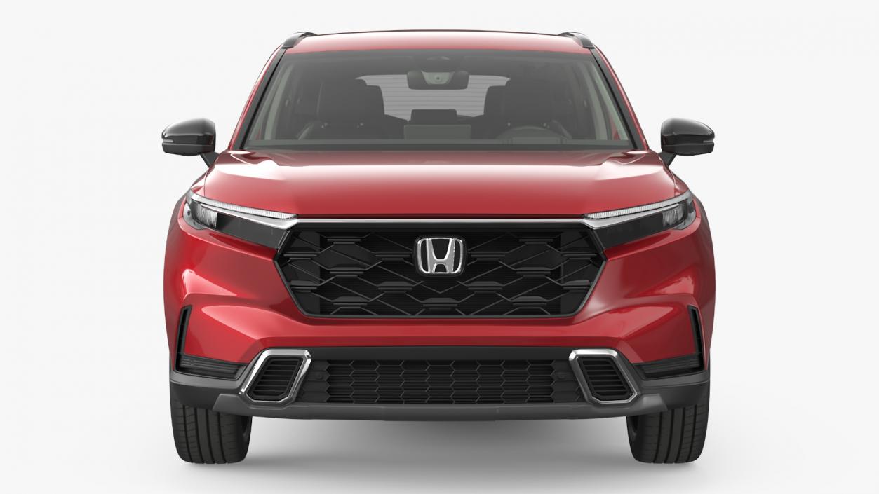 2025 Honda CR-V Red 3D model