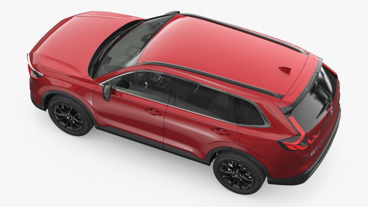 2025 Honda CR-V Red 3D model