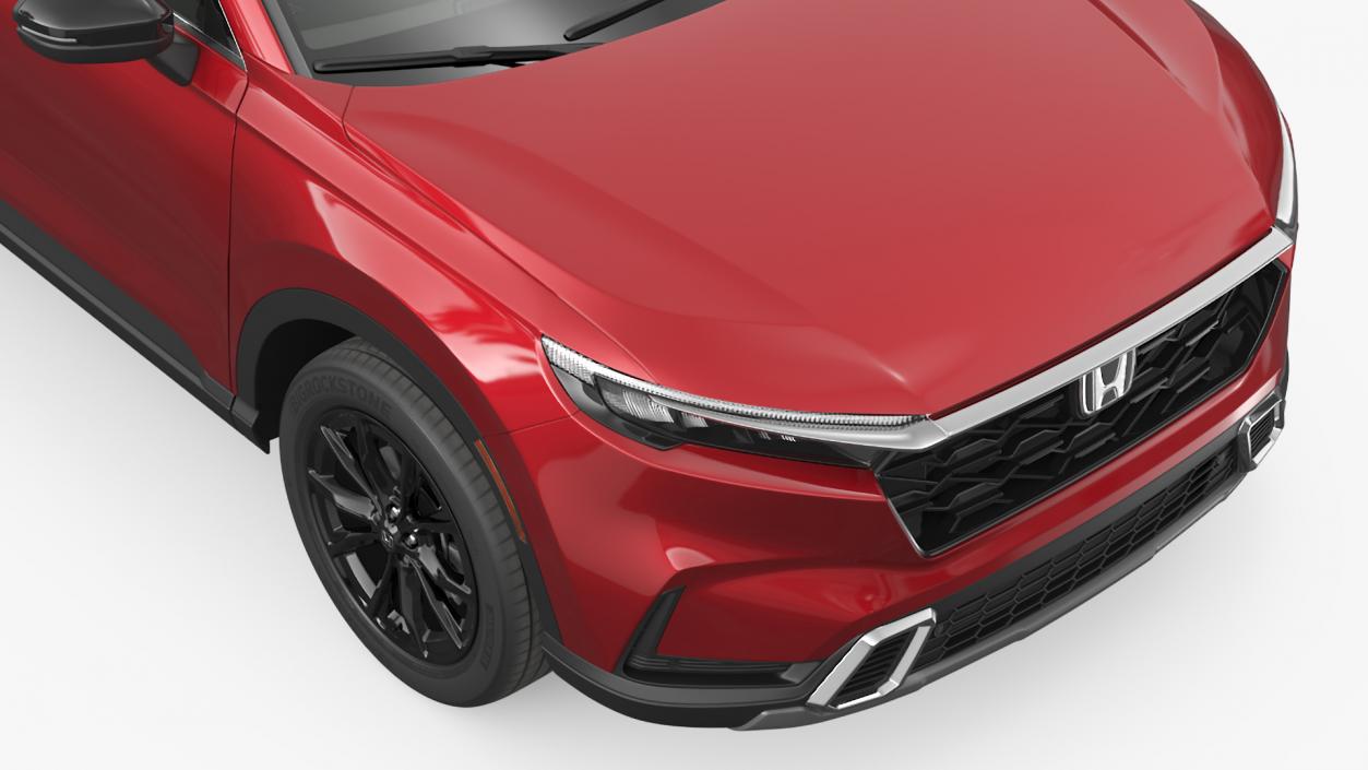 2025 Honda CR-V Red 3D model