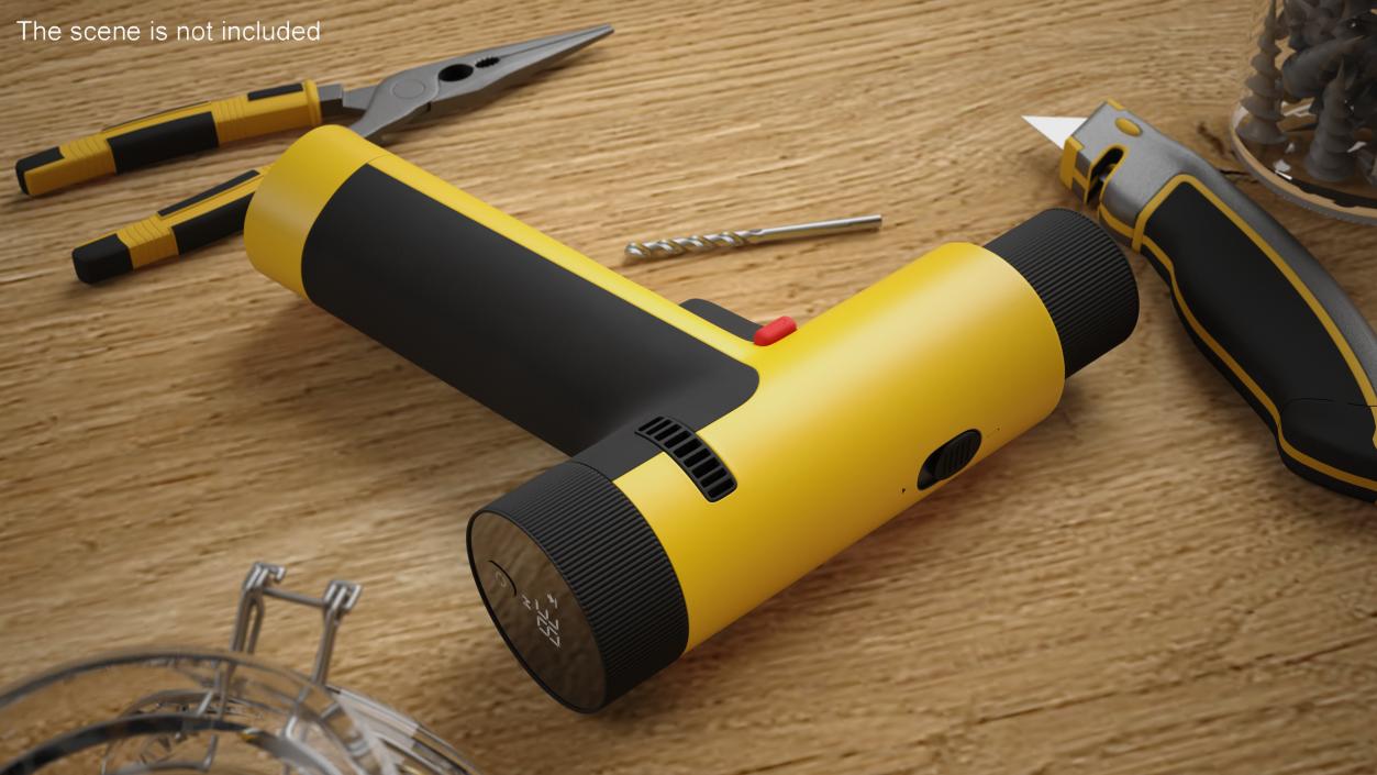 3D Modern Smart Drill model