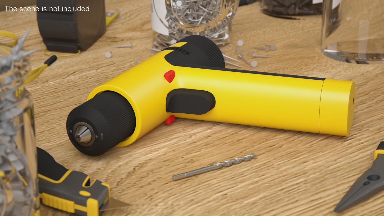 3D Modern Smart Drill model