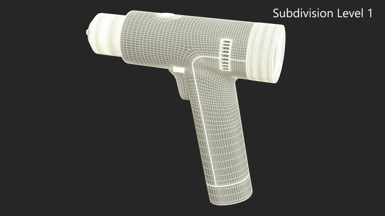 3D Modern Smart Drill model