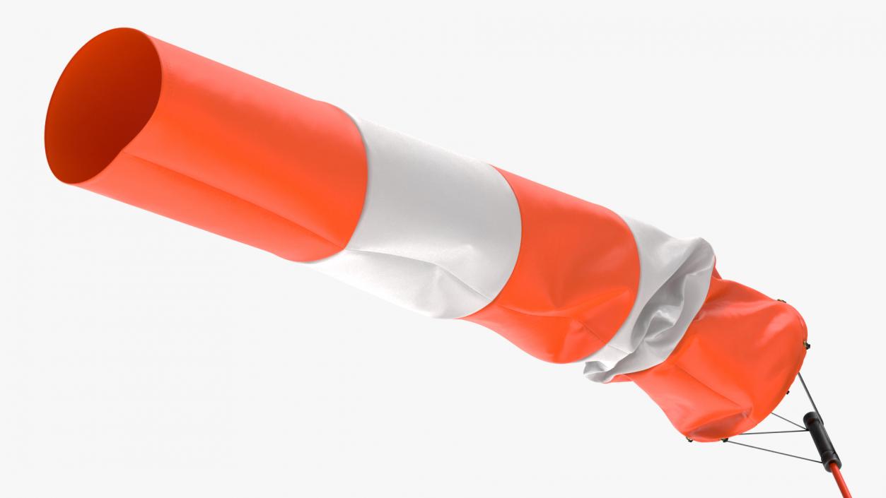 3D model Windsock with Wind Speed 3 Knots(1)