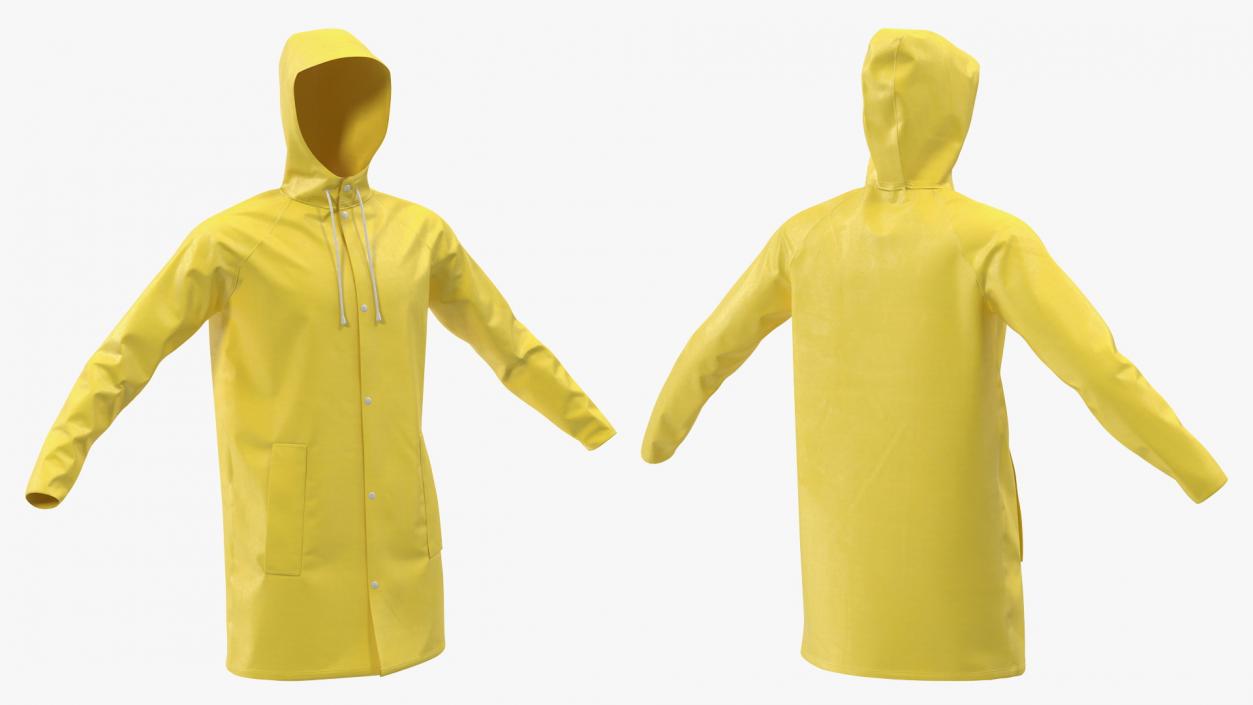 Raincoat Waterproof 3D model